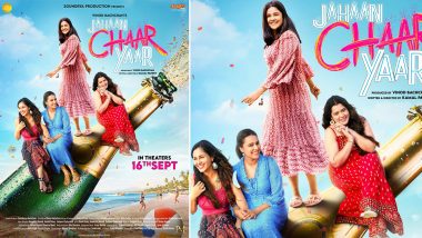 Jahaan Chaar Yaar: Swara Bhasker, Pooja Chopra, Shikha Talsania, Meher Vij’s Film To Arrive in Theatres on September 16 (View Poster)