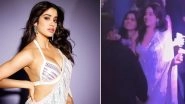 Janhvi Kapoor Dances Her Heart Out on &lsquo;Zingaat&rsquo; at Kunal Rawal-Arpita Mehta&rsquo;s Pre-Wedding Party (Watch Video)