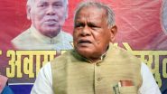 Jitan Ram Manjhi Says ‘Prior to Nitish Kumar, Bihar CM’s Residence Used for Giving Shelters to Criminals’