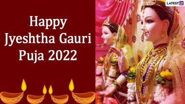 Jyeshtha Gauri Pujan 2022 Greetings & Messages: WhatsApp Status, Images and HD Wallpapers With Loved Ones To Celebrate the Three-Day Festival for Goddess Gauri
