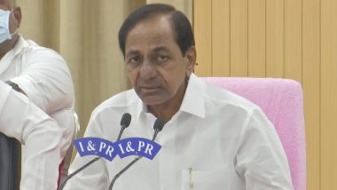 Telangana CM K Chandrashekar Rao to Leave for Bihar on August 31; To Extend Financial Assistance to Families of Galwan Martyrs