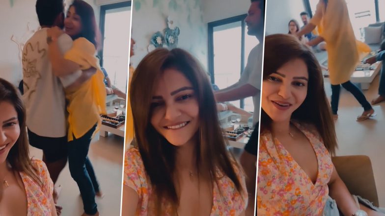 Rubina Dilaik Reunites With Her KKK 12 Pals Rajiv Adatia, Sriti Jha and Others for Some Musical Time (Watch Video)