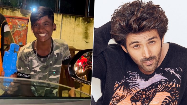 Kartik Aaryan Is on Cloud Nine After a Street Kid Praises His Film ‘Bhool Bhulaiyaa 2’ (Watch Video)