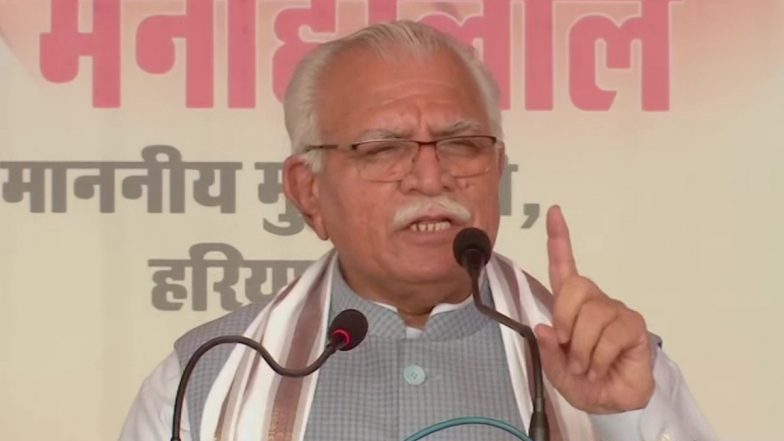 Haryana CM Manohar Lal Khattar Says a Farmer Doing Organic Farming Will Get Rs 25,000 for a ‘Desi Cow’