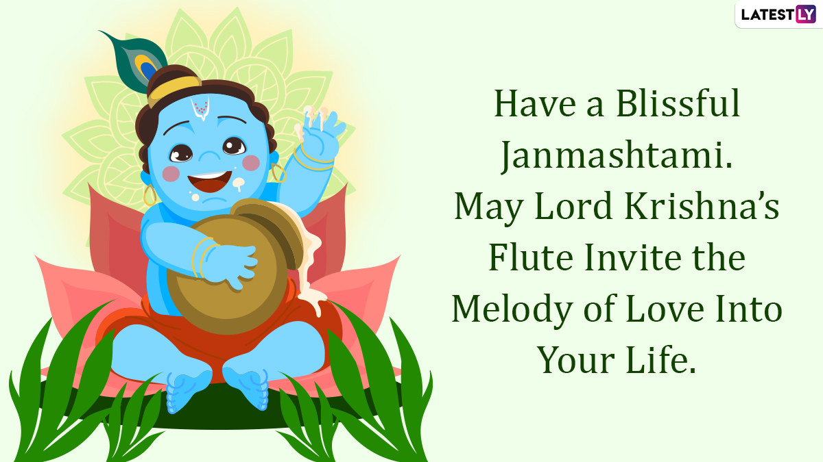 Krishna Janmashtami Images & HD Wallpapers for Free Download Online: Wish  Happy Janmashtami 2022 With WhatsApp Stickers, SMS and Greetings to Loved  Ones | 🙏🏻 LatestLY