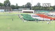 Independence Day 2022: Guinness World Record for 'Largest Human Image of A Waving National Flag' in Chandigarh (Watch Video)
