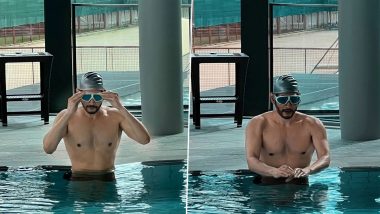 Mahesh Babu Looks Damn Hot As He Flaunts His Chiselled Body While Posing in the Pool (View Pics)