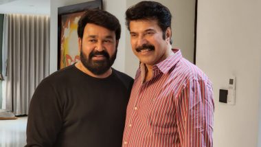 Mammootty Visits Mohanlal at His New Home; Mollywood Legends Take the Internet by Storm With Their Picture Together!