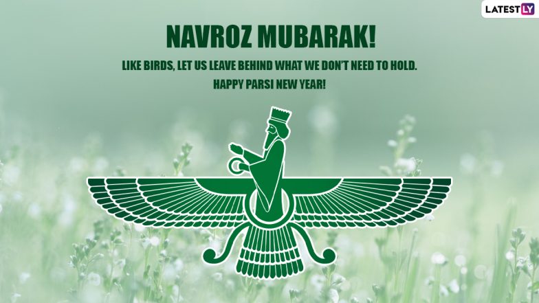 Happy Parsi New Year 2022 Images, HD Wallpapers and Wishes: WhatsApp Stickers, Greetings and SMS To Wish Everyone Navroz Mubarak