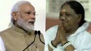 PM Narendra Modi Praises Mata Amritanandamayi During Amrita Hospital Inauguration in Faridabad, Says &lsquo;Amma Is an Embodiment of Love and Sacrifice&rsquo; (Watch Video)