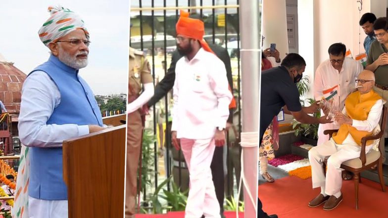 Independence Day 2022: From PM Modi Addressing the Nation to State CMs Hoisting the Flag; Here’s How India Marked 76th I-Day