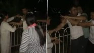 BJP Leader Mohit Sonkar Expelled After Being Publicly Thrashed by His Wife and In-Laws After Getting Caught With Female Friend in Kanpur (Watch Video)