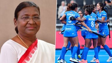 CWG 2022: President Droupadi Murmu Congratulates Indian Women's Hockey Team for Winning Bronze Medal, Says 'May You Bring More Laurels for India'