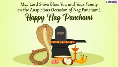 Happy Nag Panchami 2022 Images & Greetings for Free Download Online: Lord  Shiva Photos, Naga Puja Wishes and Quotes To Celebrate the Day | 🙏🏻  LatestLY
