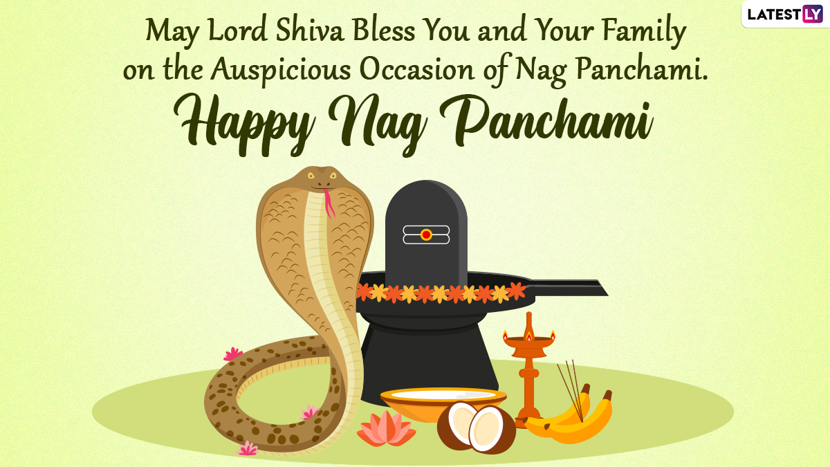 Nag Panchami 2022 Greetings: WhatsApp Wishes, HD Wallpapers, Quotes, SMS  And Text Messages to Celebrate the Festival Devoted to Snakes | 🙏🏻  LatestLY