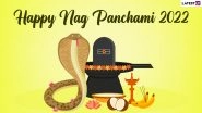 Nag Panchami 2022 Greetings: WhatsApp Wishes, HD Wallpapers, Quotes, SMS And Text Messages to Celebrate the Festival Devoted to Snakes&nbsp;