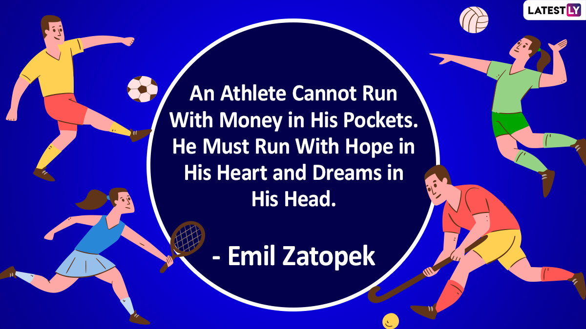 National Sports Day 2022 Quotes and Messages Celebrate Sportspersons by Sharing These Inspirational Sayings, SMS, HD Images and Wallpapers 🙏🏻 LatestLY