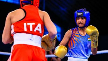 Nitu Ghanghas at Commonwealth Games 2022, Boxing Live Streaming Online: Know TV Channel & Telecast Details for Women's Minimumweight Gold Medal Coverage of CWG Birmingham
