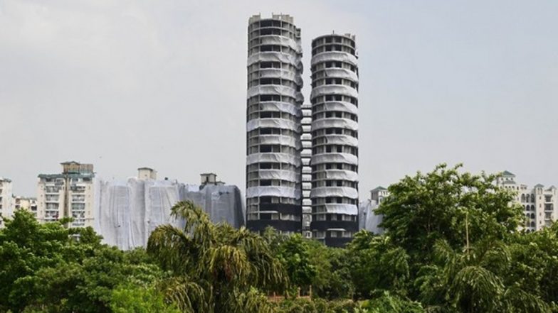 Twin Tower Demolition: Noida Administration Moves Toward Countdown, Expressway To Be Blocked at 2.15 PM