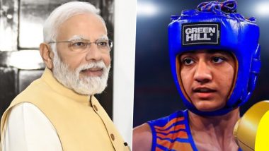 PM Narendra Modi Congratulates Boxer Nitu Ghanghas for Winning Gold at CWG 2022, Says 'Her Success Is Going To Make Boxing More Popular'