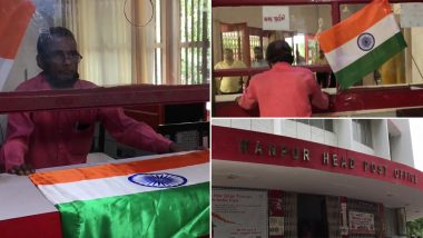 Har Ghar Tiranga: Post Offices in Kanpur Sell Tricolour for 'Har Ghar Tiranga' Campaign (See Pics)