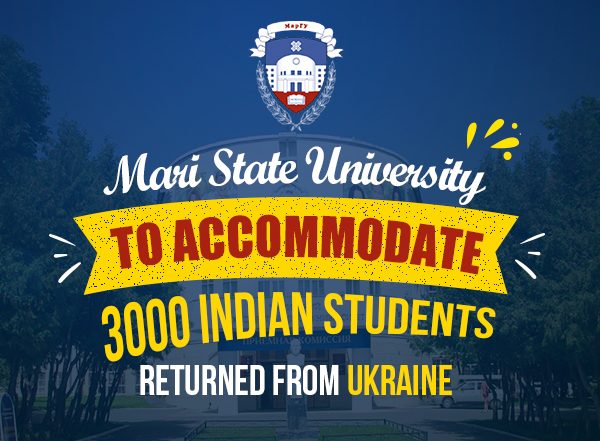Business News | Mari State University to Accommodate 3,000 Ukraine Returned Indian MBBS Students