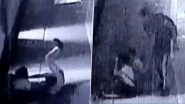 Maharashtra: RPF Constable&rsquo;s Bravery Saves Lady Passenger From Going Under Wheels of Moving Train (Watch Video)