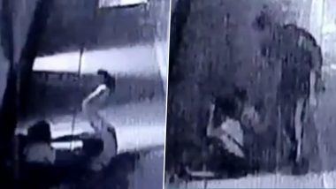Maharashtra: RPF Constable’s Bravery Saves Lady Passenger From Going Under Wheels of Moving Train (Watch Video)