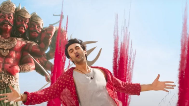 Brahmastra Song Dance Ka Bhoot: Ranbir Kapoor Does Shah Rukh Khan’s Signature Pose in This Fun Track (Watch Teaser Video)