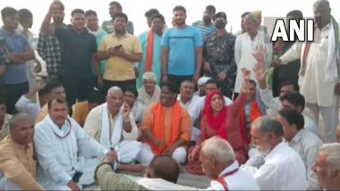 Rajasthan BJP MP Ranjeeta Koli Claims Attack by Mining Mafia, Sits on Dharna in Bharatpur