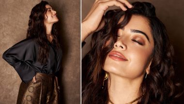 Rashmika Mandanna Oozes Glamour in Satin Top Paired With Skirt in Latest Pics on Instagram!