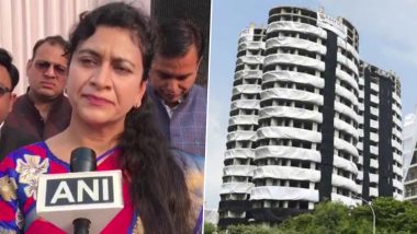 Supertech Twin Towers Demolished: Blast Has Largely Been Successful, Demolition Waste Is Within the Site, Says Noida Authority CEO Ritu Maheshwari