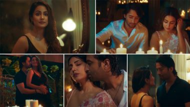 Runjhun Song: Hina Khan and Shaheer Sheikh Dial Romance to Max in This Sizzling Monsoon Themed Song (Watch Video)