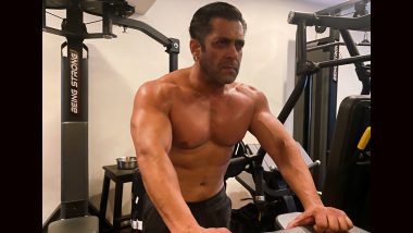 Salman Khan Flaunts His Toned Physique Yet Again; Check Out Tiger 3 Star’s Latest Shirtless Picture!