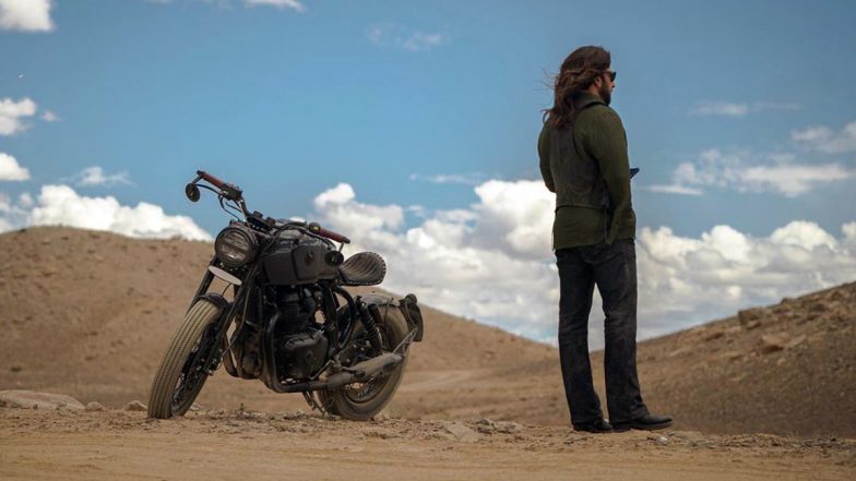 Bhaijaan: Salman Khan in Long Hair and Glares Poses in 'Leh-Ladakh' Amidst His Film's Shoot (View Pic)