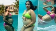 Sameera Reddy Shares Stunning Stills From Her Underwater Maternity Photoshoot