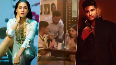 TikTok Video Shows Sara Ali Khan and Shubman Gill Having Dinner Together, Viral Photos Make Everyone Ask, ‘What’s Brewing Between Young Cricketer and Actress?’