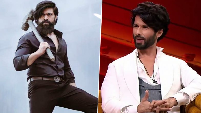 Koffee With Karan 7: Shahid Kapoor Feels KGF’s Yash Is ‘Number One Actor' in Bollywood (Watch Video)