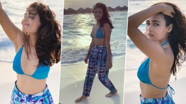 Shalini Pandey Is a Beach Bum and Her Latest Insta Post from Maldives Is Enough to Prove (Watch Video)