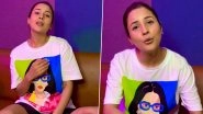Shehnaaz Gill Sings Kabir Singh Song &lsquo;Kaise Hua&rsquo; and Its a Treat for Her Fans! (Watch Video)