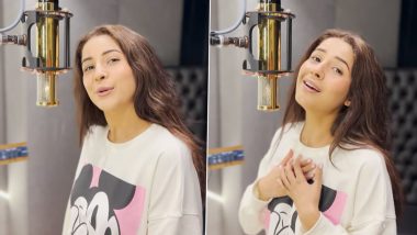 Shehnaaz Gill Croons Neha Kakkar’s ‘Taaron Ke Shehar’ Song and It Sounds Magical (Watch Video)
