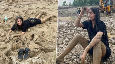 Shehnaaz Gill Rolls in Mud As She Enjoys ‘Spa Time’ During Her Off Road Trip (View Pics)