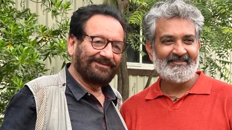 Shekhar Kapur Meets SS Rajamouli; Calls RRR Director the ‘Golden Boy of Indian Cinema’ (View Pic)