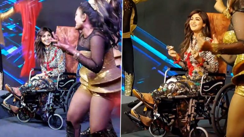 Shilpa Shetty Kundra Puts Up a Brave Face As She Attends an Event on Wheelchair; Video Goes Viral!