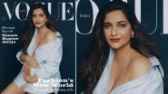 Sonam Kapoor Welcomes Baby Boy! New Mommy Caresses Her Baby Bump in an Unbuttoned Shirt for a Mag&rsquo;s Latest Issue (View Pic)