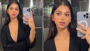 Suhana Khan Flaunts Her Perfect Jawline in Ultra Glam Mirror Selfie (View Pic)