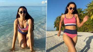 Surbhi Jyoti Is a Treat to Sore Eyes As She Chills in Sexy Bikini During Her Maldivian Holiday (View Pics)