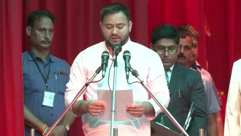 Tejashwi Yadav Takes Oath as Deputy CM of Bihar