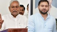 Bihar Political Crisis Row: Nitish Kumar, Tejashwi Yadav Go to Raj Bhavan To Stake Claim for New Government