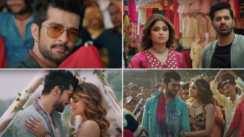 Tere Vich Rab Disda Song Out! Shamita Shetty and Raqesh Bapat Appear Madly in Love in This Romantic Number Crooned by Sachet–Parampara (Watch Video)